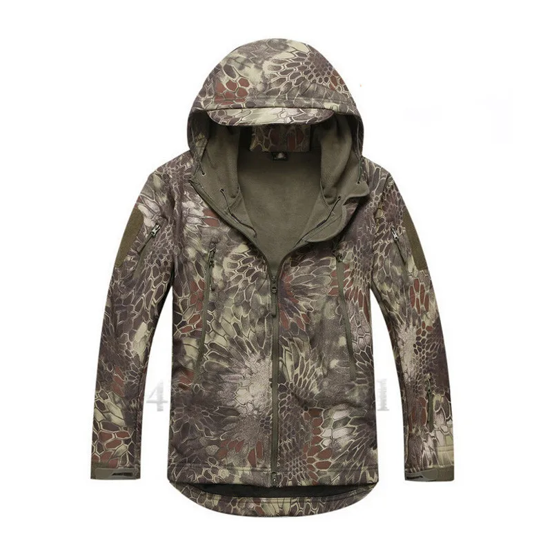 

2018 Hunting Shark Skin Tad V 4.0 Jacket Outdoor Tactical Softshell Jacket Suit Men Waterproof Combat Jacket Millitary Clothes
