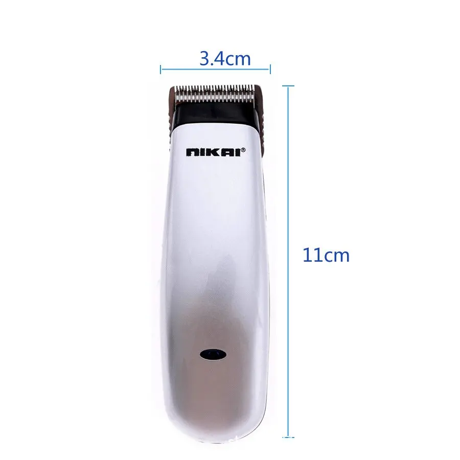 NIKAI Mini Electric 3 Positioning Combs Kits Convenient Hair Clipper