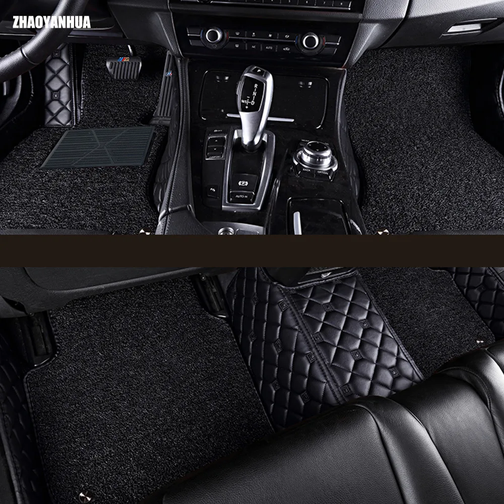 Custom fit автомобильные коврики для Audi A6 C5 C6 C7 A4 B6 B7 B8 Allroad Avant A3 A5 A7 A8 a8L Q3 Q5 Q7 ковер вкладыши