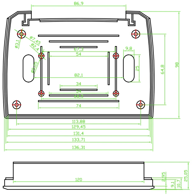 szomk network enclosure plastic instrument enclosure project box plastic box electronics enclosure junction housing abs control box   (6).jpg