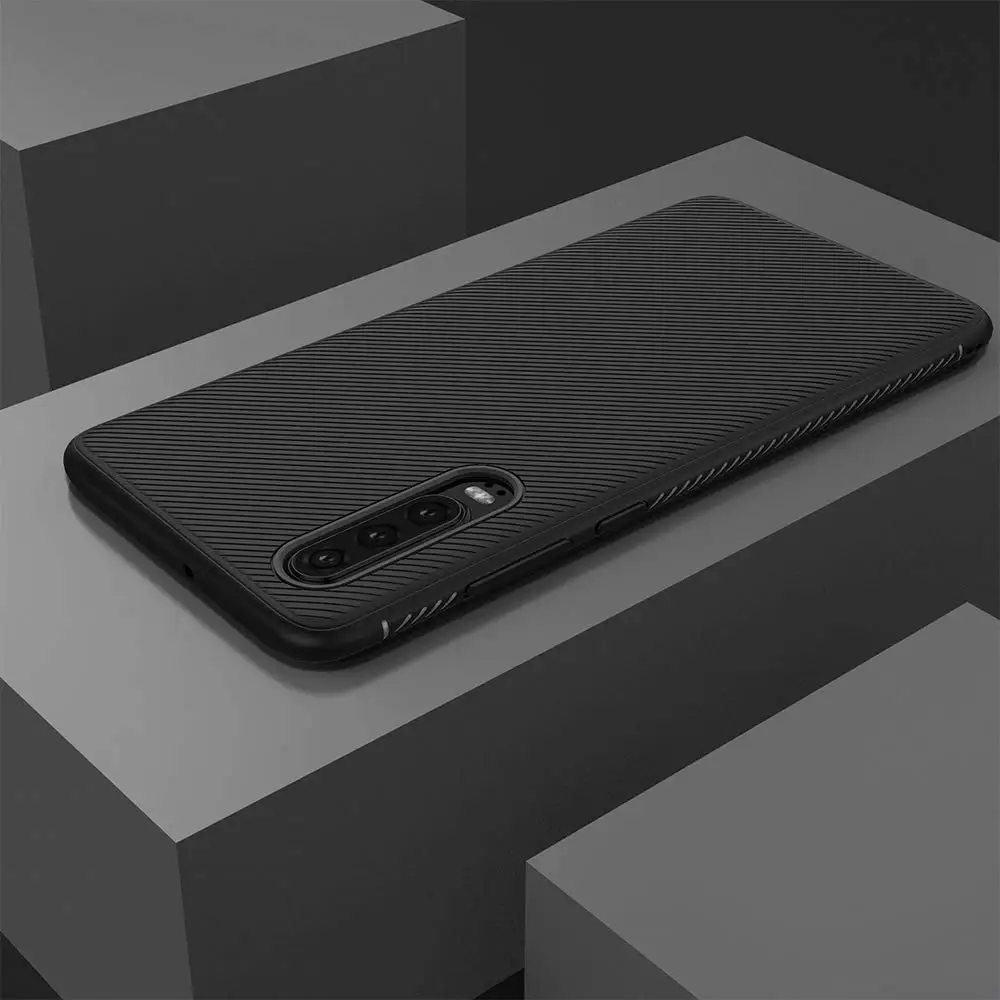 Ultra Thin Slim Carbon Fiber Soft TPU Case Cover on sfor Huawei P20 Lite P30 Y5 Y6 2018 Honor 8X Max 8C 9 V20 P Smart 2019 Coque (7)