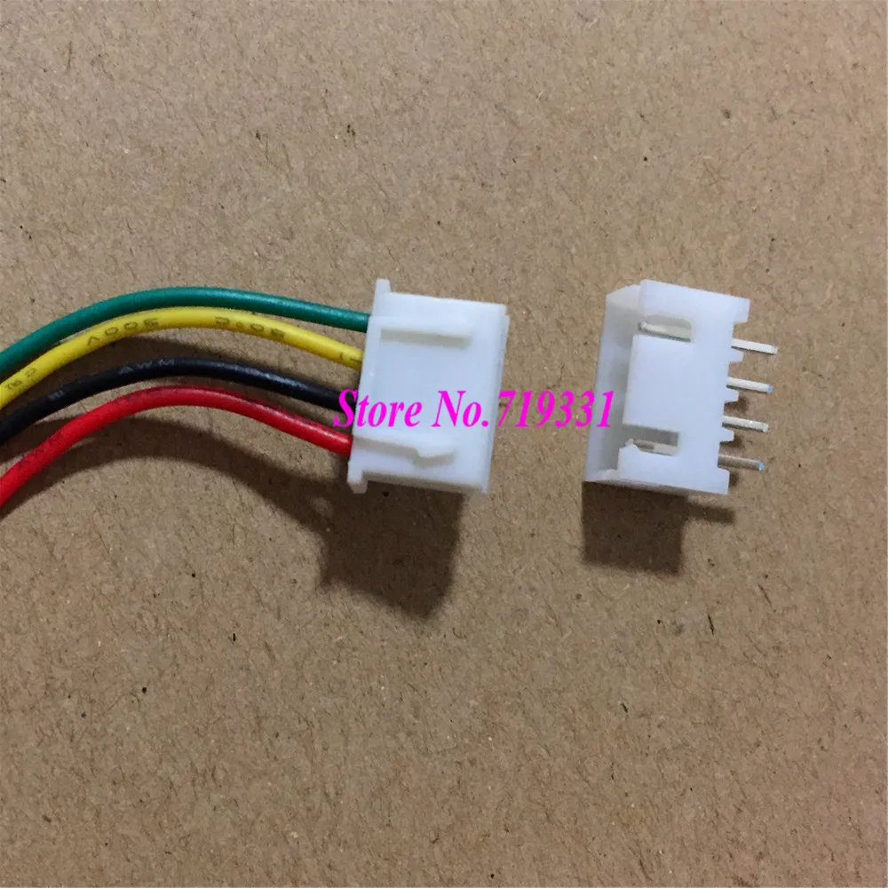 

50 Sets Mini Micro 2.5 4-Pin XHConnector with Wires Cables