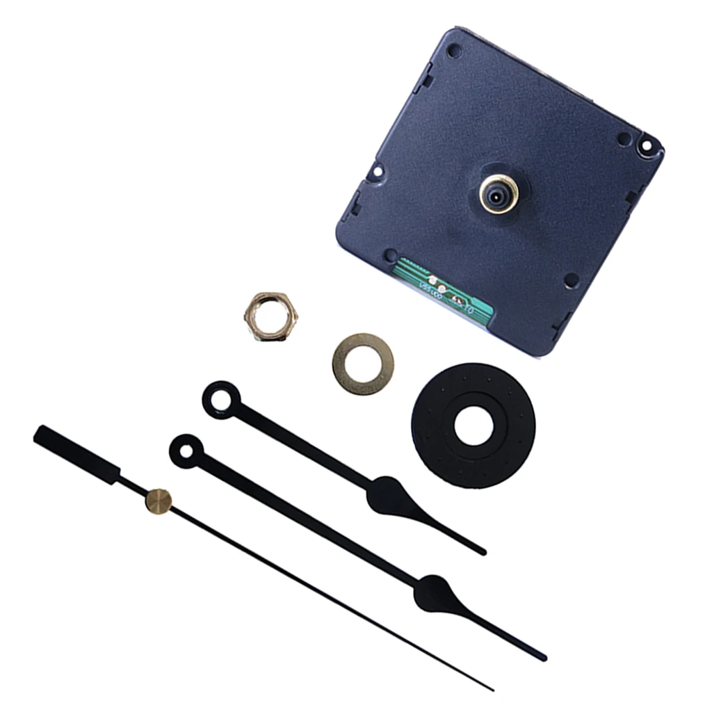 2Pcs HR1688 Axis 14mm Quartz Wall Clock Jump Second Radio Clock Movement DIY