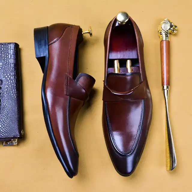 black dress shoes mens fashion