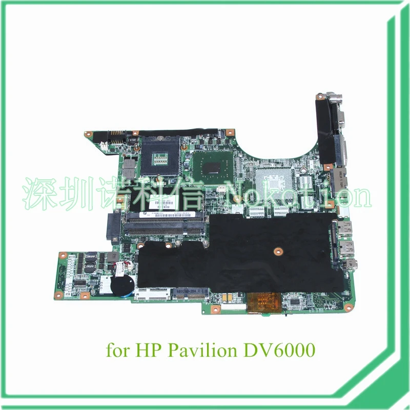 NOKOTION 434723-001 434725-001 для HP pavilion dv6000 15.4 ''материнская плата для ноутбука 945GM DDR2 без перегрева проблемы