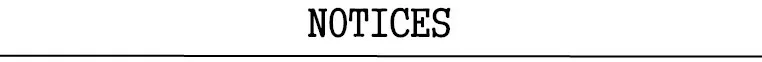 notices