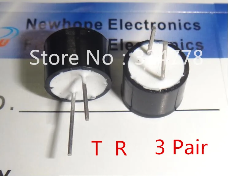 

EU10PIF200H07T / R 10mm 200KHz waterproof Ultrasonic sensors transceiver Ranging probe frequency 200KHz