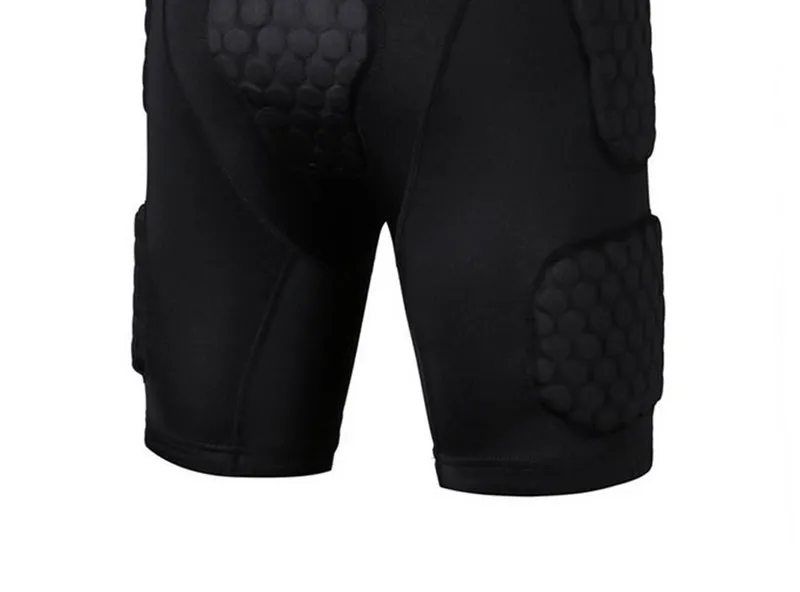 New Men's Anti Crash Basketball Jerseys Set Jersey Shorts Vests Men Compression Tight Shorts Outdoor Sports Safety Protection