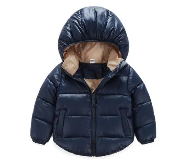 Baby Boys Girls  clothing  Autumn  Winter  outwear Cotton Jacket Down Jackets Warm Boys Clothes  Newborn Hooded Jackets  