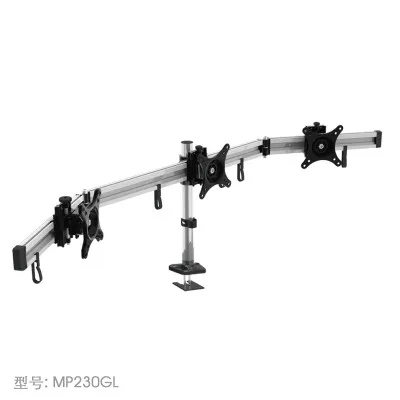 Aluminum Alloy Desktop Clamping/Grommet Triple