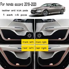 Кожаный автомобиль-Стайлинг антиударная площадка анти-обностью двери Коврики для Honda Accord sport hybrid 10-го поколения