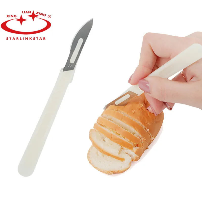 

1PC Curved Bread Knife Western-style Knife Baguette Cutting French Cutter Toast Slicer With Blade Kitchen Baking Pastry Tools