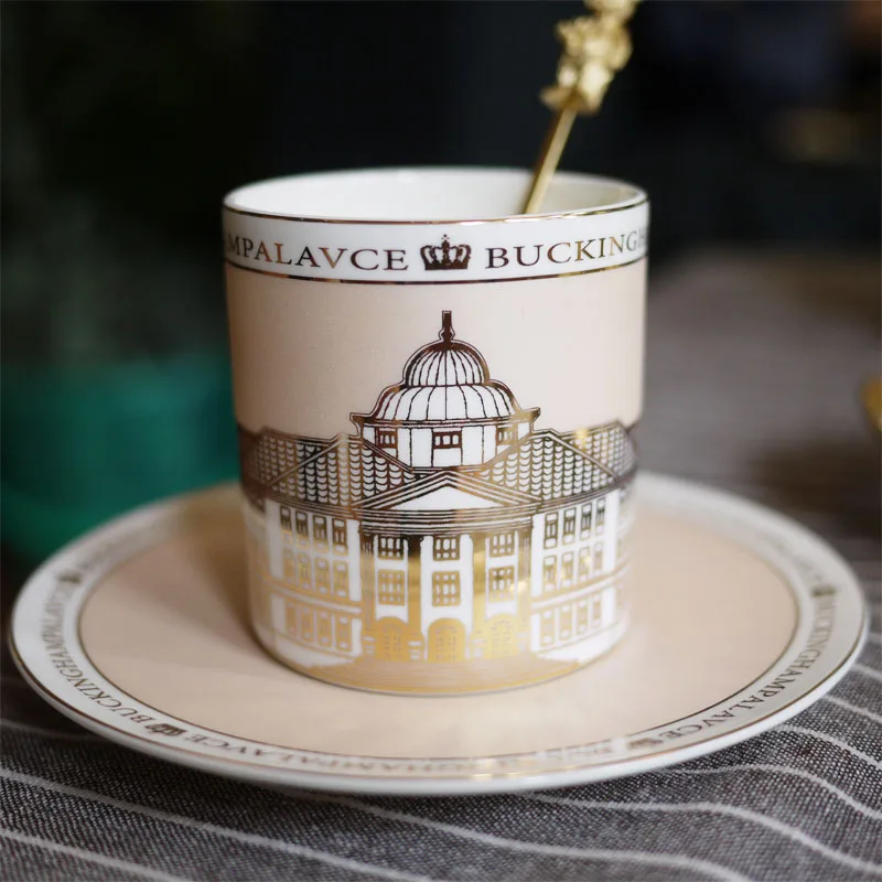 Creative Ceramic Coffee Cup Golden Porcelain Tea Cup Coffee Cups Set High Quality Tea Cup Set Creative Ceramic Coffee Cup Golden Porcelain Tea Cup Coffee Cups Set High Quality Tea Cup Set