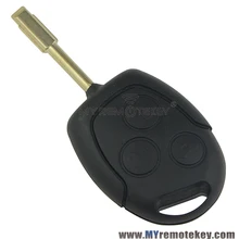 Дистанционного Ключа Автомобиля для Ford Focus Transit Connect 2001 2002 2003 2004 2005 ID60 433 МГц FO21 3 Кнопка 98AG15K601AD remtekey