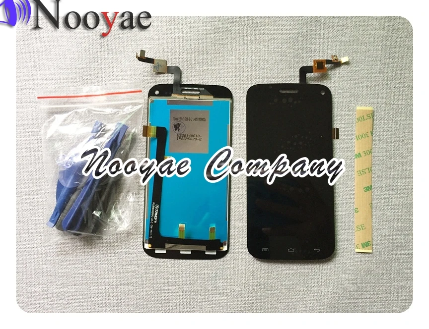 Darkmoon Panel Digitizer Parti Di Ricambio Per Wiko Darkmoon Touch + Display Lcd Assemblea Di Schermo + Inseguimento