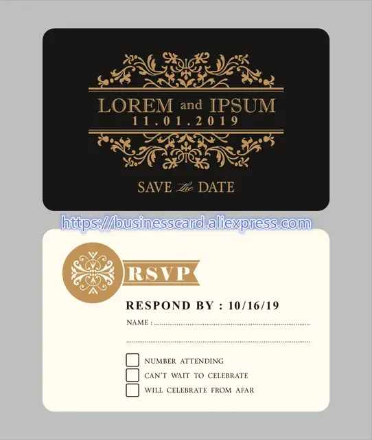 wedding invitation design template