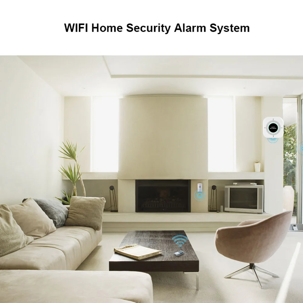 

Wireless Wifi Burgla Alarm Systems Anti-pet Interference Detector for Smart Home JFlyer