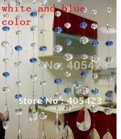 

free shipping!10meters/lot,AAA+,glass Crystal wheel bead Curtain!Room Divider glass Beaded Strands,Christmas Decoration,WXY-18