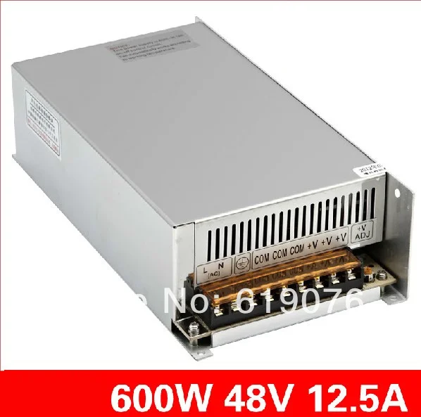

600W 48V Single Output Switching power supply for FSDY AC to DC led S-600-48