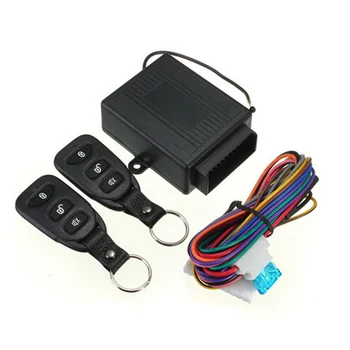 

12V Universal Car Remote Control Central Door Lock Keyless Entry System Black New