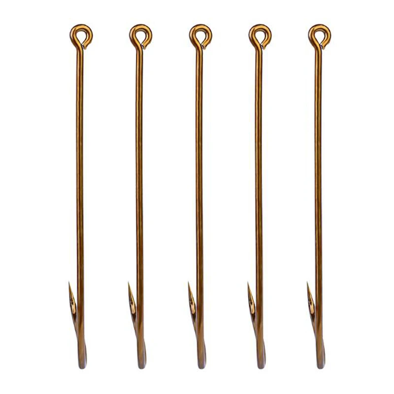

High Carbon Steel Fish hooks Long handle hook pesca