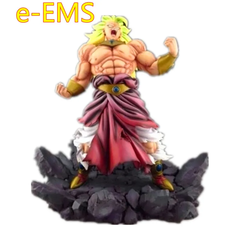 

Dragon Ball Z Super Saiyan 3 Super Soldier Broli Resin Statue Action Figure Collection Model Toy G2255