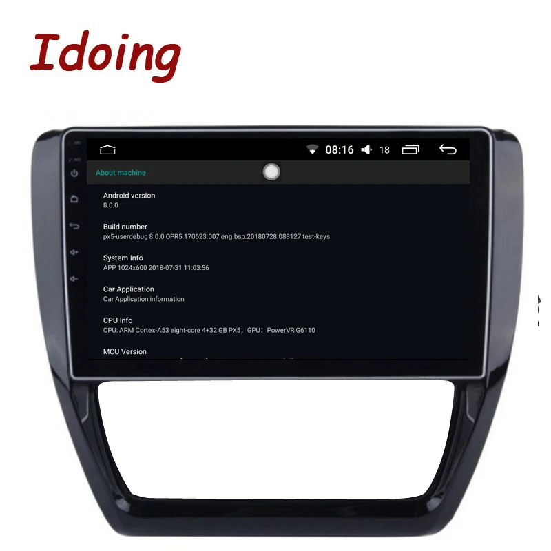 Best Idoing 10.2"8 Core Car Android 8.0 Radio Multimedia Player Fit VW Jetta 2017 4G+64G 2.5D IPS Built-in GPS Navigation and GLONASS 2 Best Idoing 10.2"8 Core Car Android 8.0 Radio Multimedia Player Fit VW Jetta 2017 4G+64G 2.5D IPS Built-in GPS Navigation and GLONASS 2