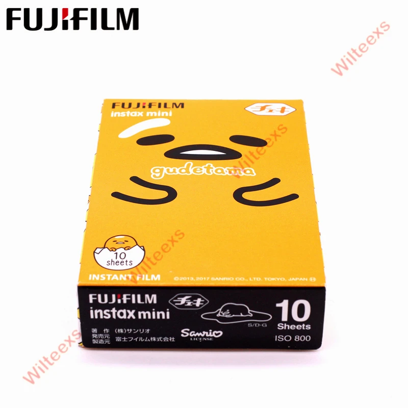 Новинка года Fujifilm Instax Mini 8 9 фильм gudetama 10 листов Фотобумага для Fuji Instant Mini8 9 7 s 25 50 s 70 90 Камера