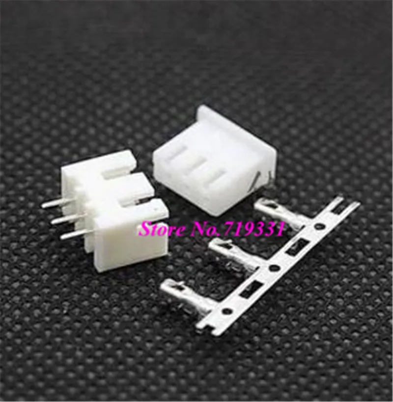 

50 sets XH 2.54mm XH 3-Pin Connector Plug ( Male, Female, Crimps )