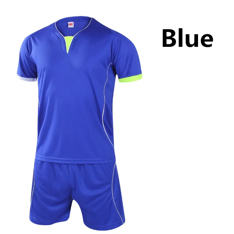 2016 Football Jersey and shorts Training Suit Clothes Set Football T