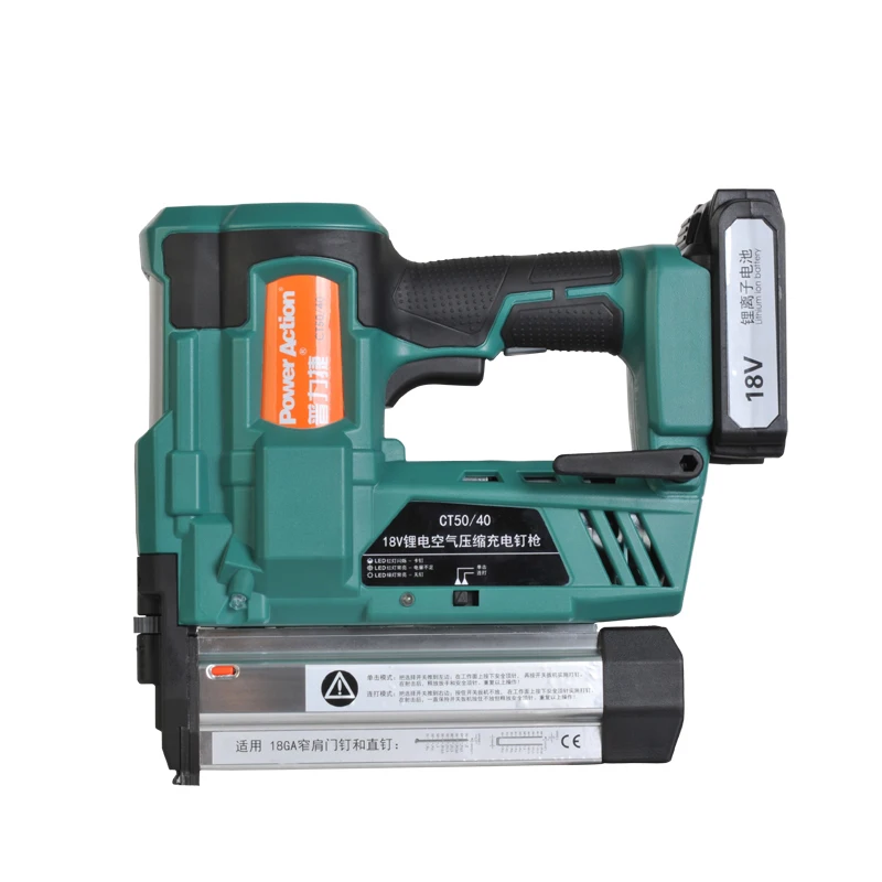18V Electric Nail Gun Wireless Lithium Battery Charging Nail Gun F15-50 K10-40 Nail Woodworking Wall Cordless Power Tools 18V Electric Nail Gun Wireless Lithium Battery Charging Nail Gun F15-50 K10-40 Nail Woodworking Wall Cordless Power Tools