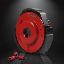 Nibbi Racing Parts High Performance Clutch With 1500RPM Clutch Spring for GY6 125cc 150cc Scooter