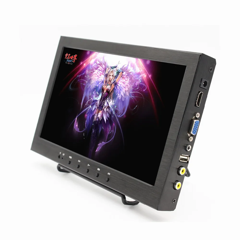 Wearson 10.1 inch 1366x768 IPS Portable LCD Monitor VGA HDMI AV for Car Vehicle Aeromodelling FPV PS3 PS4 etc (4)