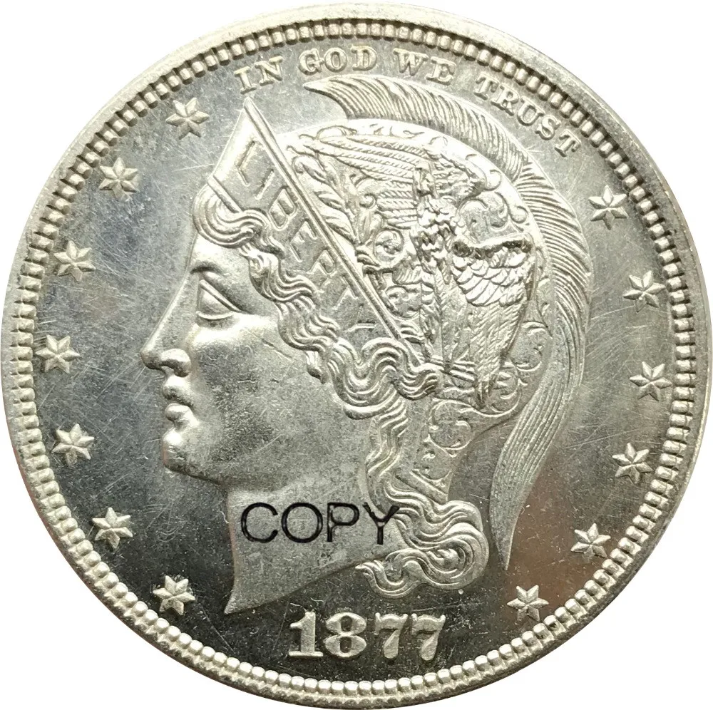 Соединенные Штаты Америки 1877 50C меньше половины доллара обратная сторона имеет