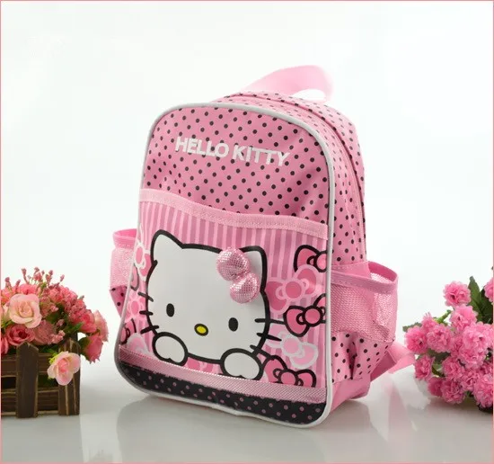 Детский мини-рюкзак с рисунком «hello kitty» для девочек, школьная сумка, подарок для студентов