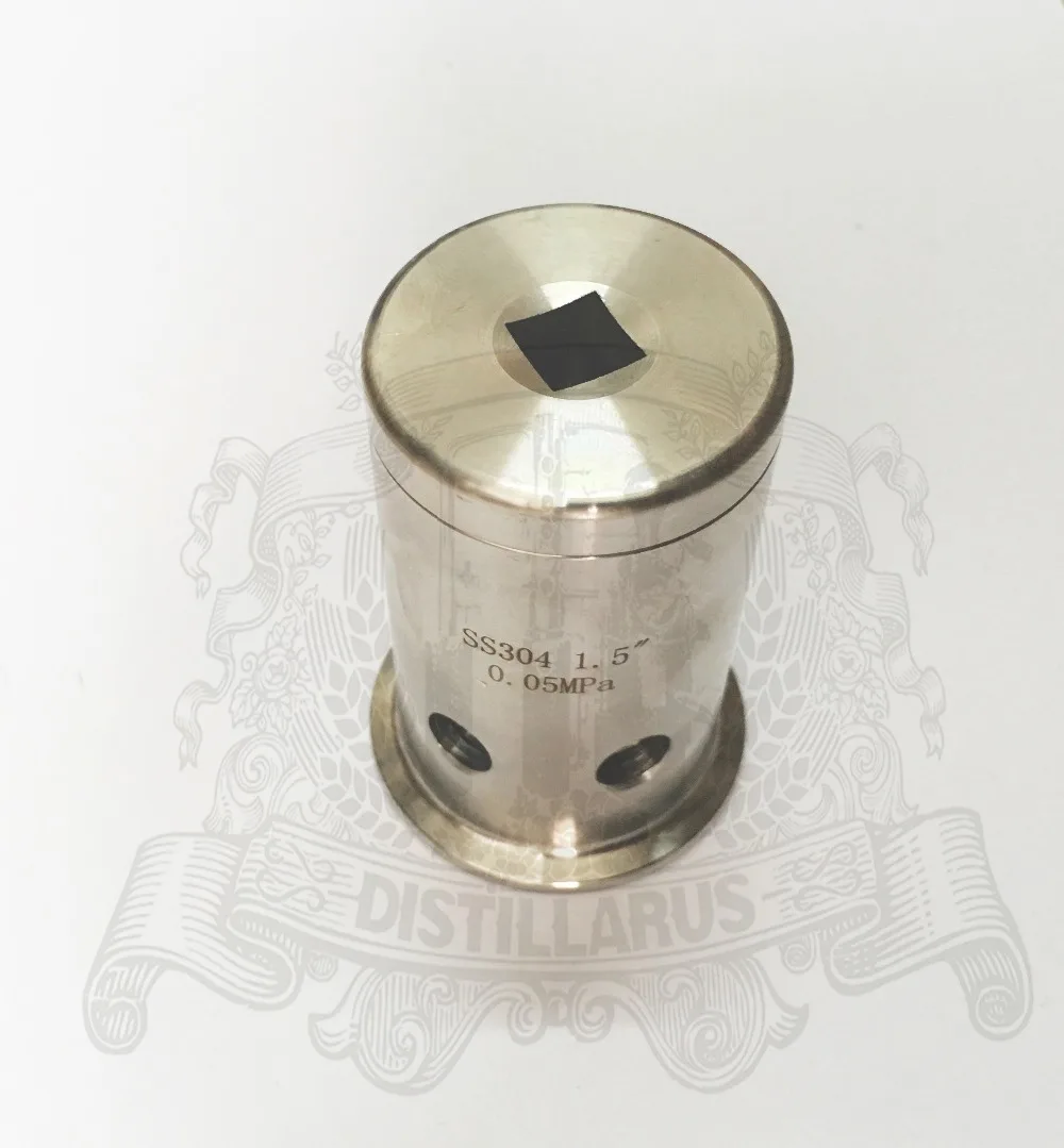 2 OD64 Tri Clamp Pressure Safety Valve Vacuum Breaker 0 5bar Stainless steel 304