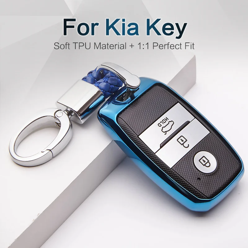 2017 2018 Новинка ТПУ чехол для автомобильного ключа Kia Rio 3 K2 Ceed Cerato K3 Sportage 4 Picanto K5 Optima