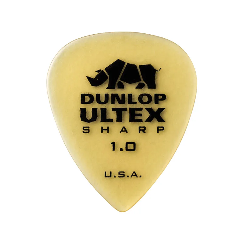 Dunlop Ultex Sharp медиатор для гитары медиатор 0,73 мм-2,0 мм бас медиатор акустическая для классической электрогитары запчасти медиатор для гитары s - Цвет: 1.0mm