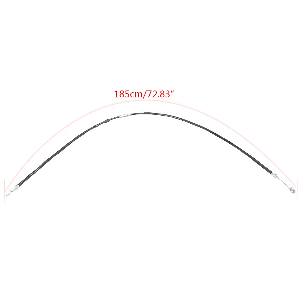 57.1"/ 65" /72.83" Clutch Cable Wire for Harley Davidson Sportster XL883 XL1200 Motorcycle Spare Parts Black 185cm 165cm 145cm
