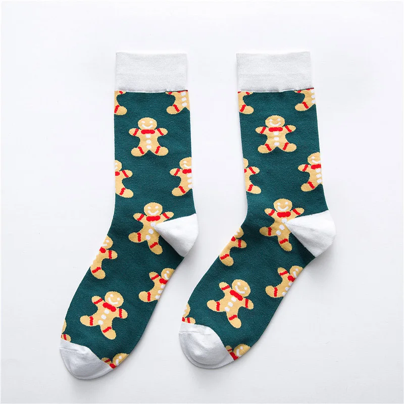 [COSPLACOOL] Рождественский подарок, милые зимние/яркие забавные носки, теплые носки в стиле Харадзюку С героями мультфильмов, новинка, Японские Женские креативные носки, Calcetines Mujer