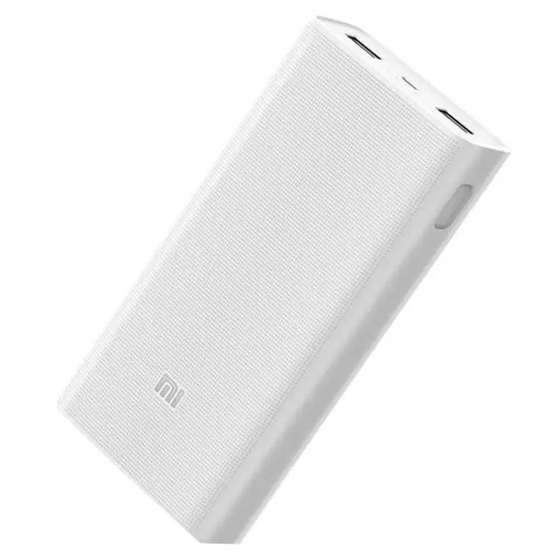 

Xiaomi Original Power Bank 20000mAh 2C Portable Charger Support QC3.0 Dual USB Mi External Battery Bank 20000 for Mobile Phones