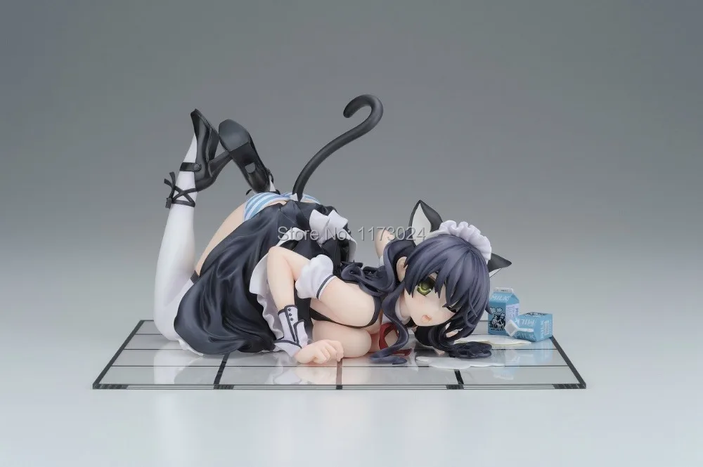 

Pop Famous Japan Misaki Kurehito Native Creator's Collection Cat Lap Milk Sexy PVC Figure Toys New In Box