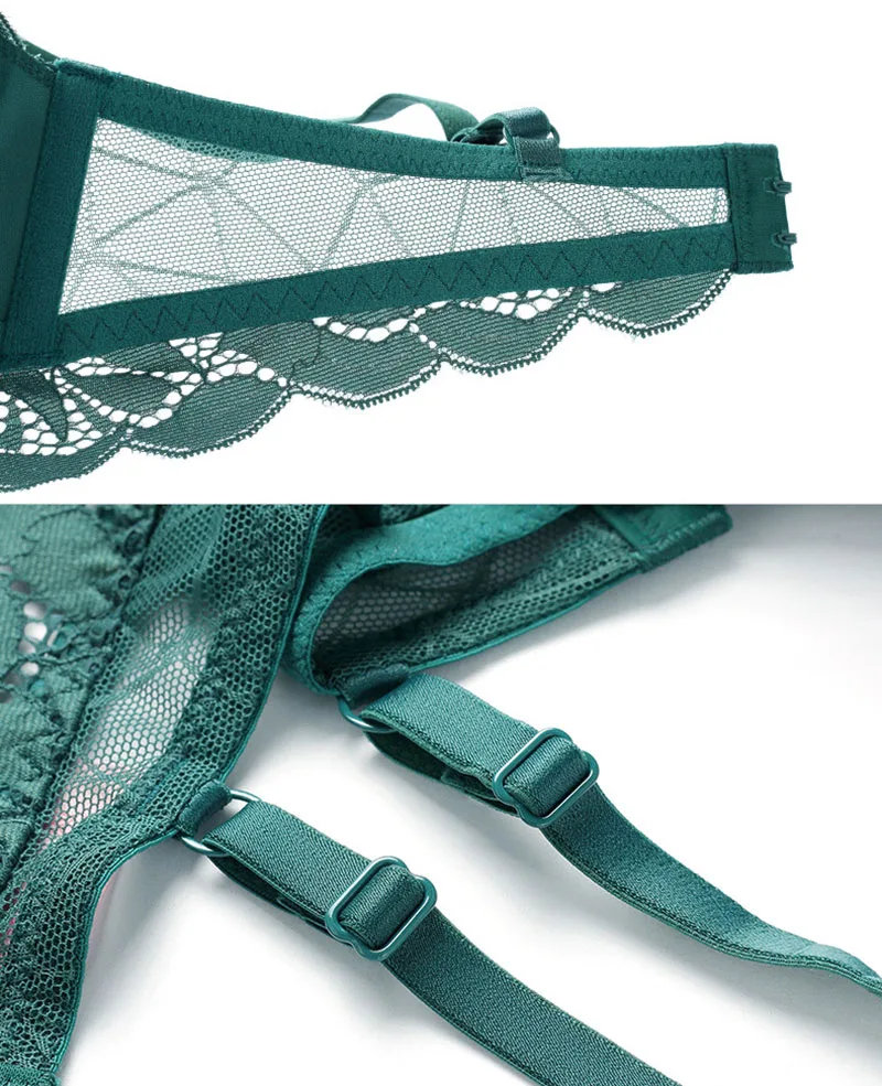 lace sexy bra set plus 3-7