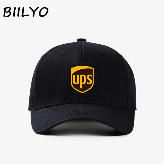 UNITED PARCEL SERVICE UPS Basic Black Cap Hat 100% Cotton ( NEW )