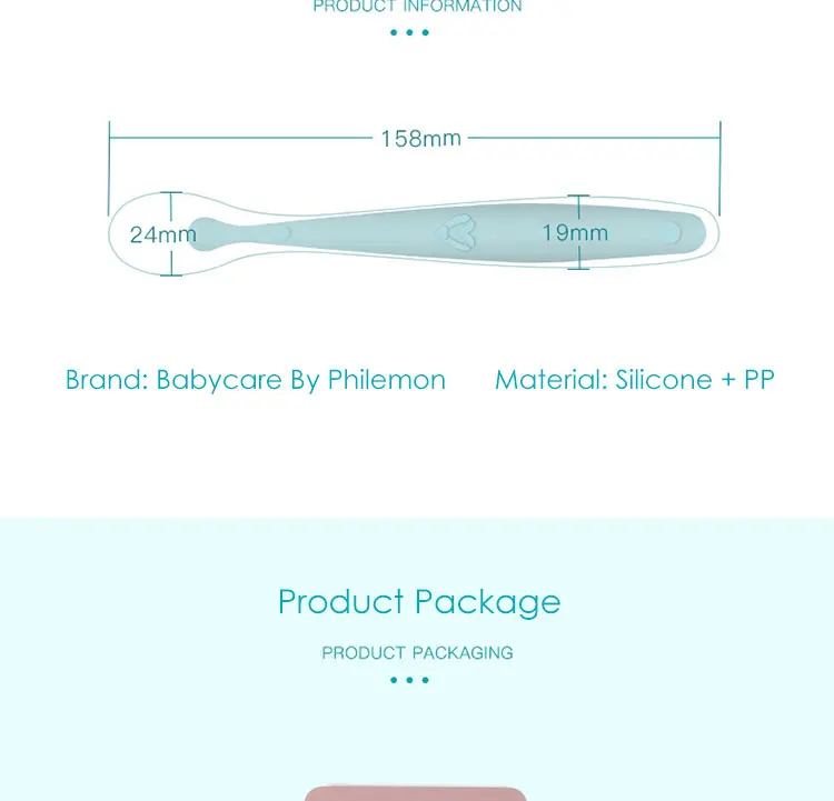 Специализация Детская Ложка силиконовая Комплект новорожденных Мягкая ложка для кормления безопасности для детского питания блюда