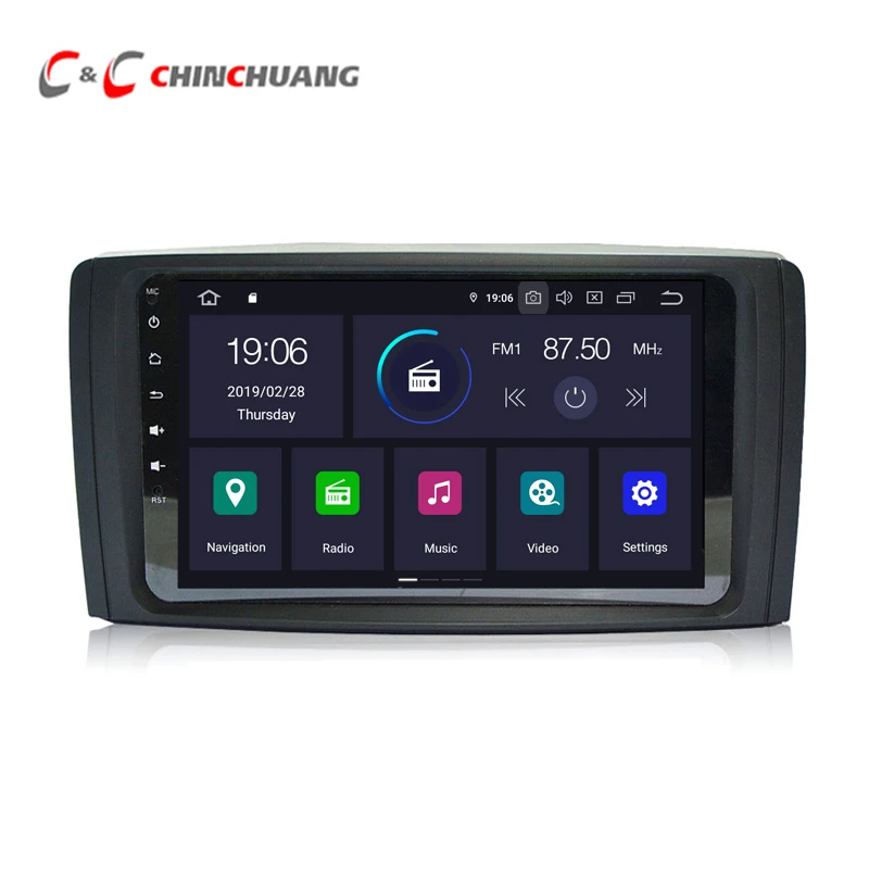 Android 9.0 Car DVD Player for Mercedes Benz W251 R280 R300 R350 R500 Radio RDS GPS Navigation DVR Wifi 4G Auto Audio output