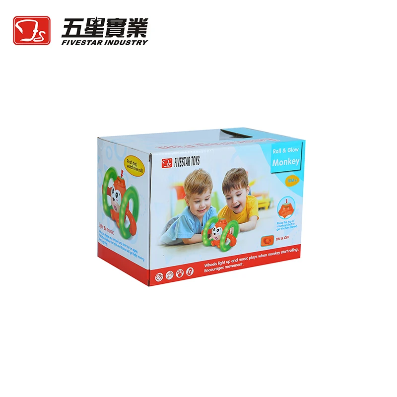 FS игрушки 1 шт. 35838 пластиковая обезьянка игрушка говорящая игрушка от 1 до 3 Электронные Домашние животные электронные игрушки для детей 13-24