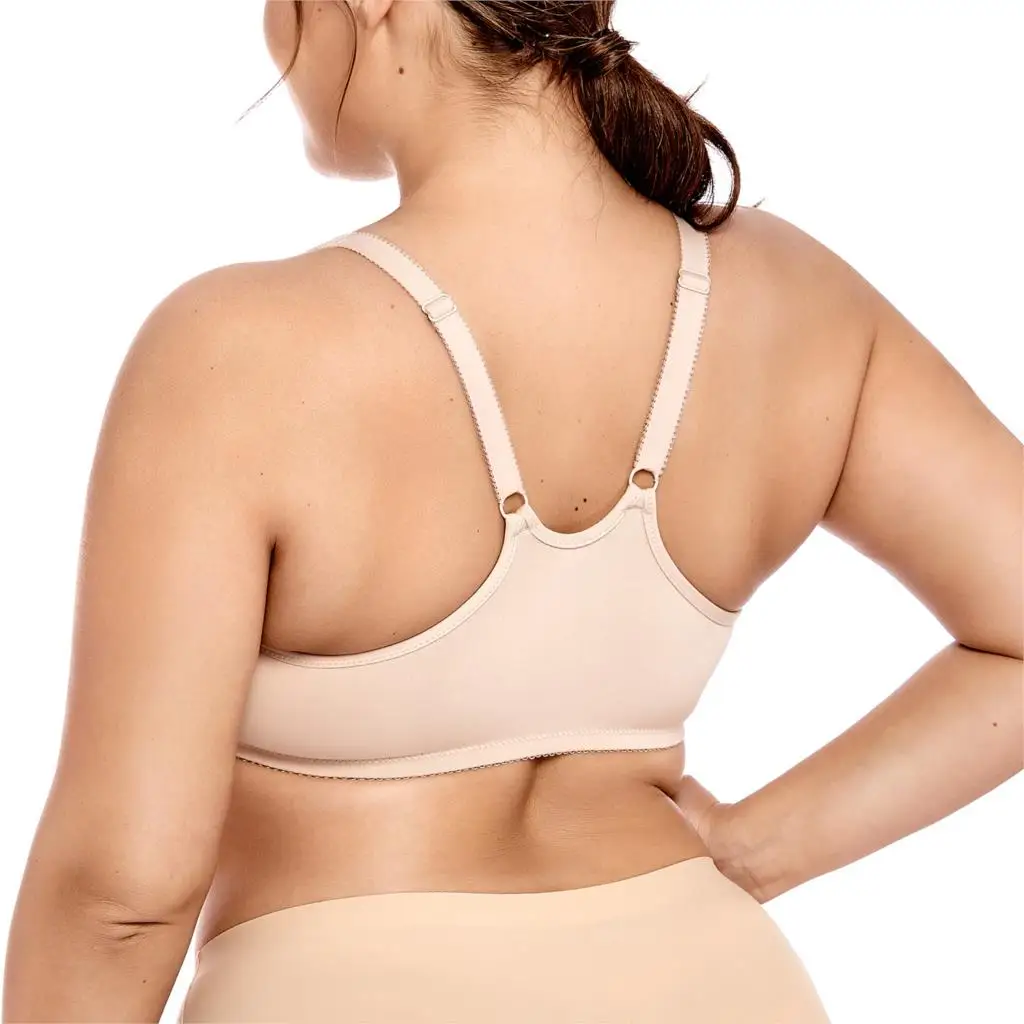 Kopen Delimira Vrouwen Nieuwe Volledige Dekking Non Padded Naadloze Beugel Racerback Voorkant Close Beha