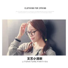 2019 Retro-classic circular flat lens with the same classic myopic frame and small refreshing frame lens frame Sunglasses Women 2019 Retro-classic circular flat lens with the same classic myopic frame and small refreshing frame lens frame Sunglasses Women