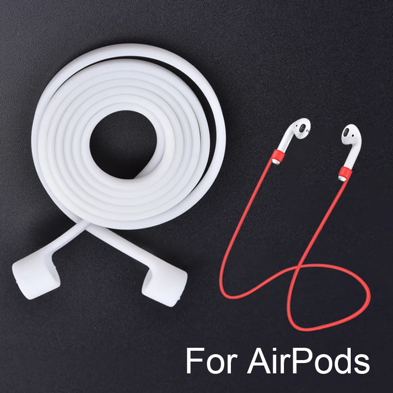 Веревочная петля с силиконовым ремешком Шнур для Apple гарнитура Airpods Air Pods